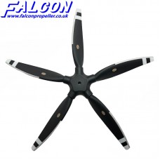Falcon 24x23 5-Blade scale carbon turbo prop